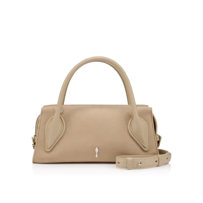 Venus Mini – Crossbody-taske – Vendt kalveskind – Saharienne