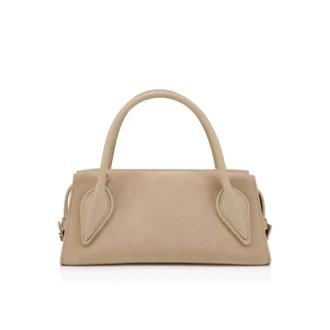 Venus Mini – Crossbody-taske – Vendt kalveskind – Saharienne