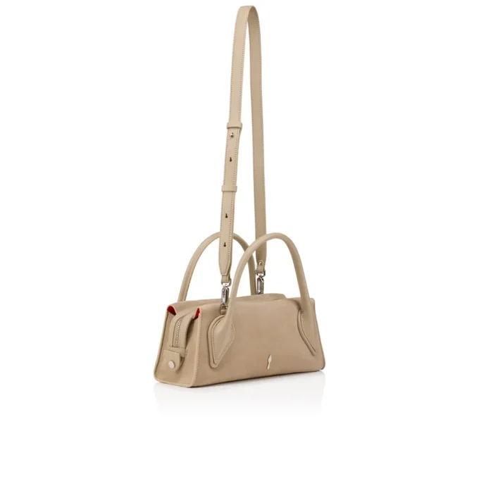 Venus Mini – Crossbody-taske – Vendt kalveskind – Saharienne