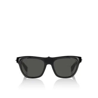 Vores Georges Lb0006 – Solbriller – Acetat – Skinnende sort