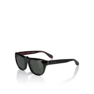 Vores Georges Lb0006 – Solbriller – Acetat – Skinnende sort