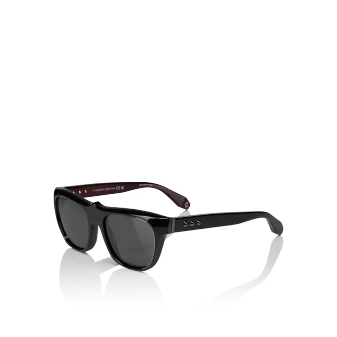 Vores Georges Lb0006 – Solbriller – Acetat – Skinnende sort