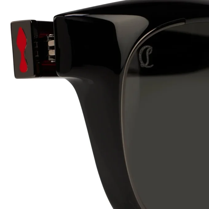 Vores Georges Lb0006 – Solbriller – Acetat – Skinnende sort