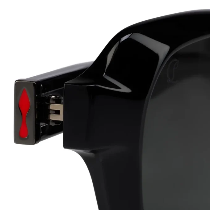 Vores Georges Lb0027 – Solbriller – Acetat – Skinnende sort