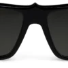 Vores Georges Lb0027 – Solbriller – Acetat – Skinnende sort