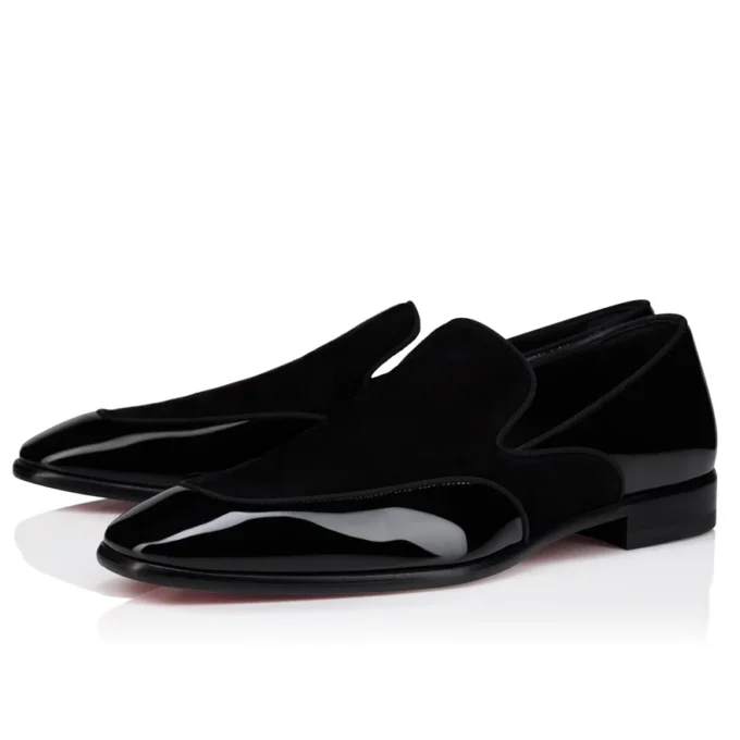 Yaki – Loafers – Lakeret kalveskind og Veau Velours – Sort – Herre Yaki – Loafers – Lakeret kalveskind og Veau Velours – Sort – Herre