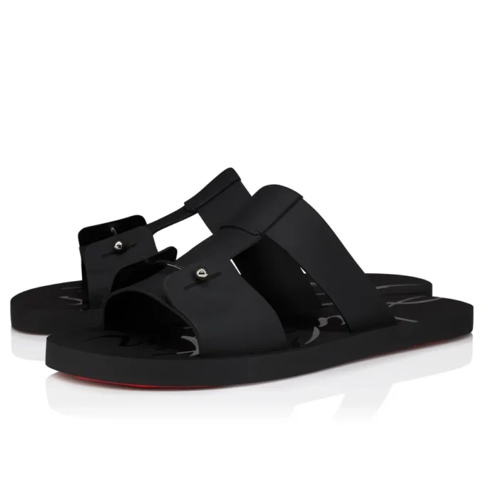 Zakouski – Mules – Gummi – Sort – Herre