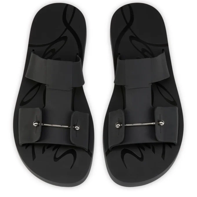 Zakouski – Mules – Gummi – Sort – Herre